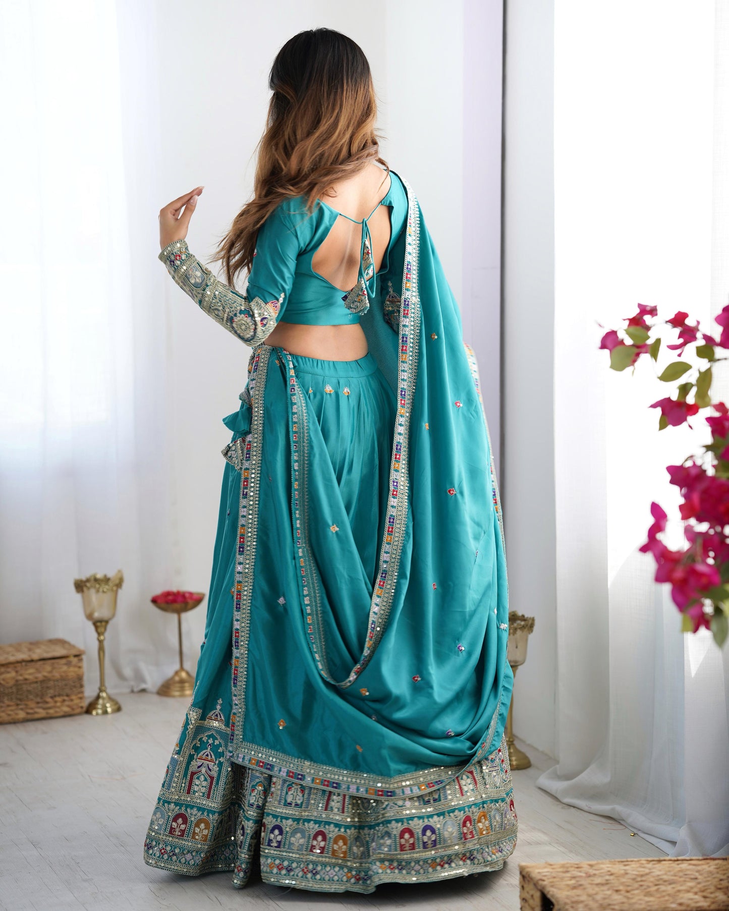 Premium Real Modeling Series – Lehengha Set