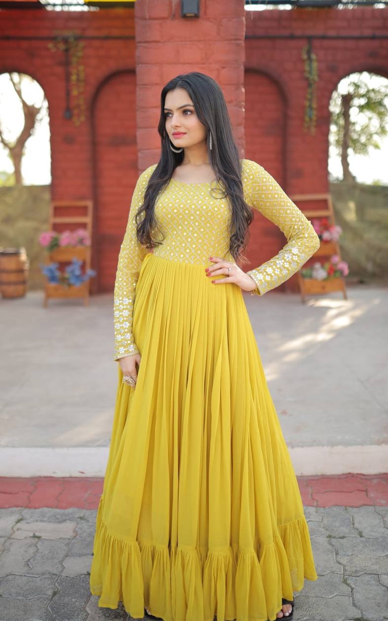 YELLO ROUND NECK