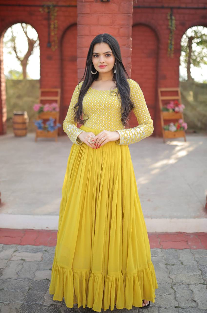 YELLO ROUND NECK