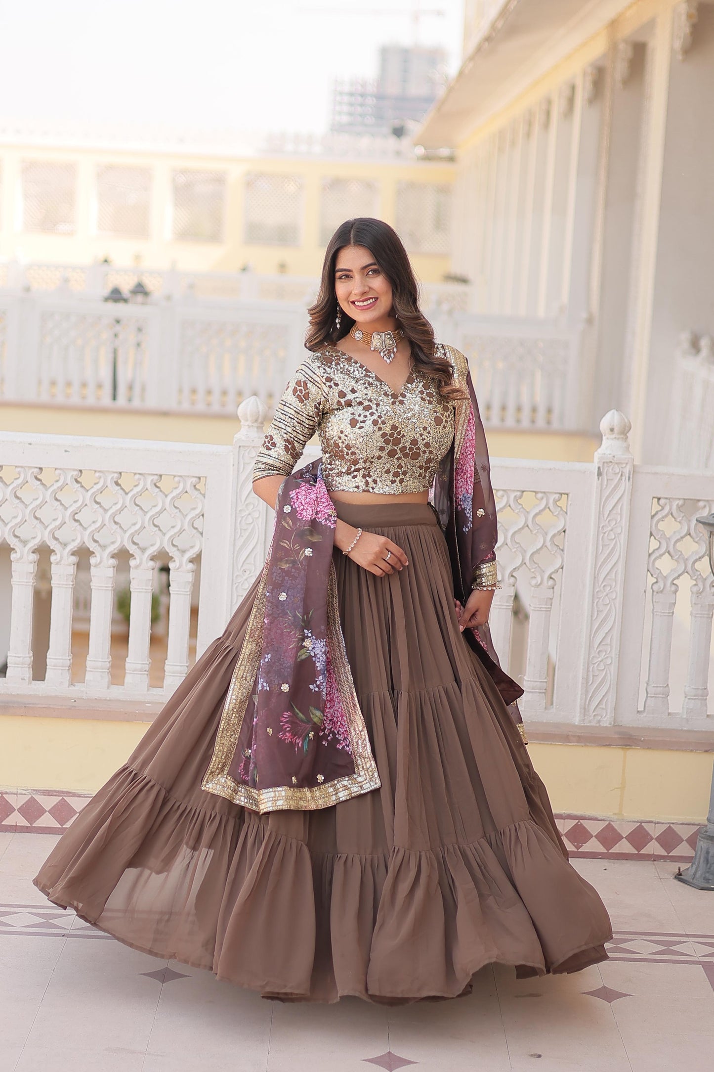 FANCY PARTY WEAR LEHENGA