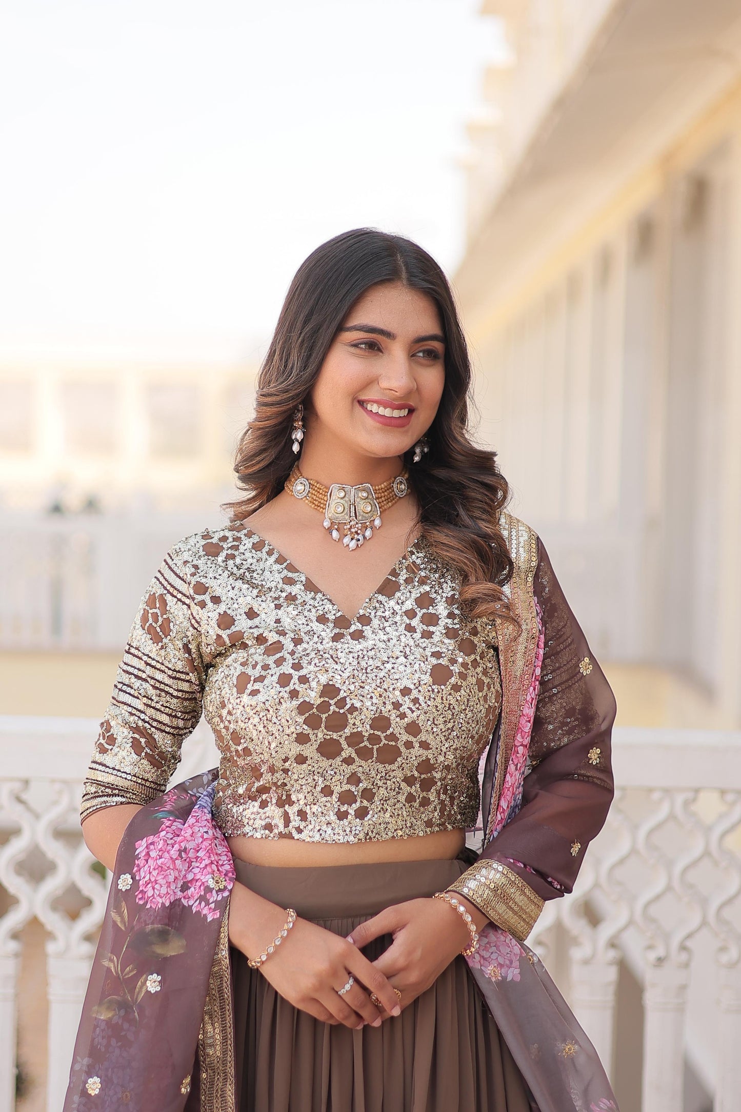 FANCY PARTY WEAR LEHENGA