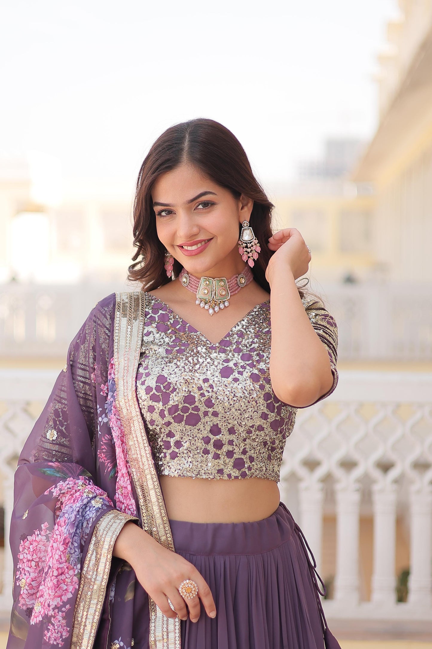 FANCY PARTY WEAR LEHENGA