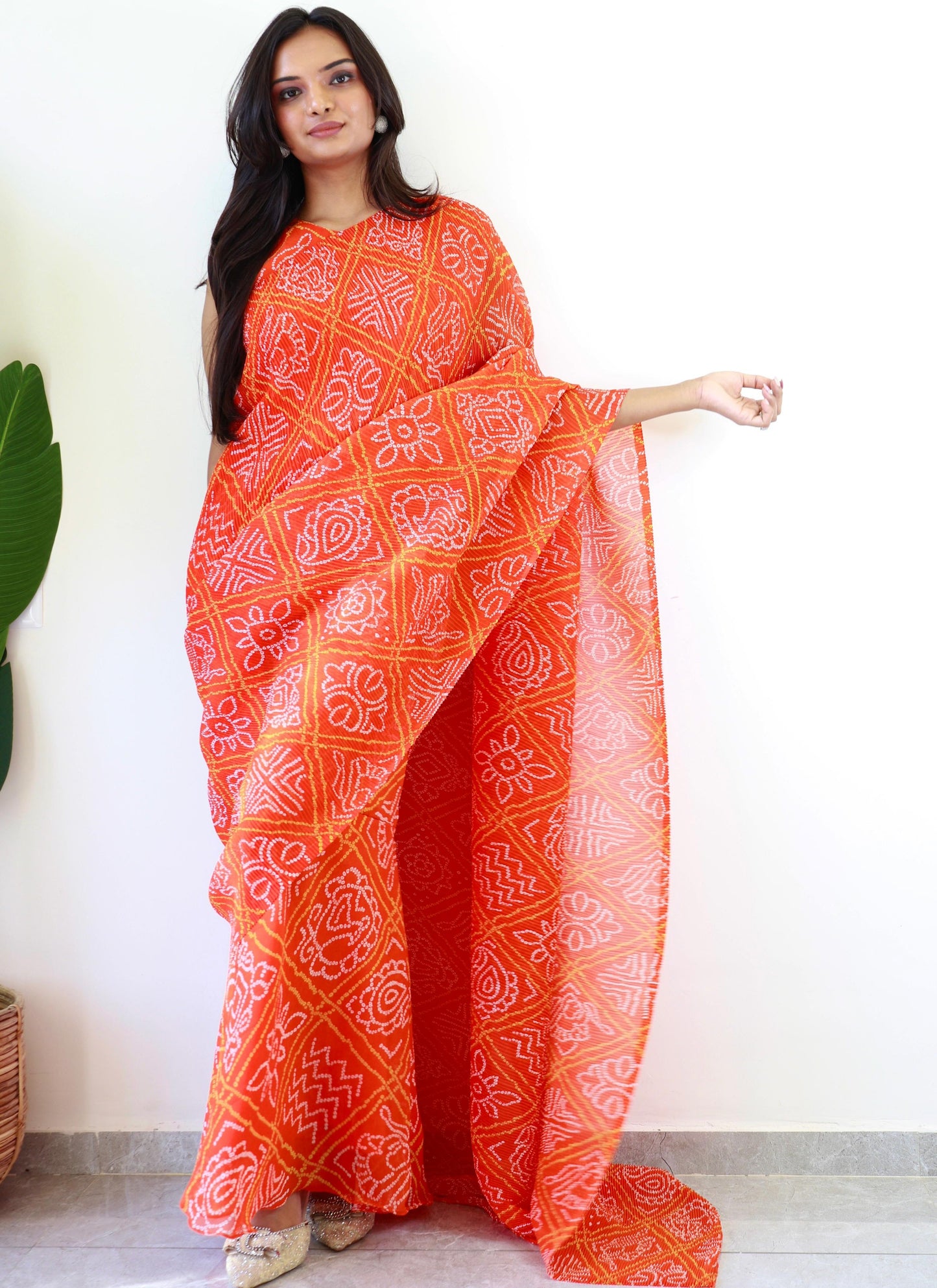 BANDHNI READY TO WEAR SAREE