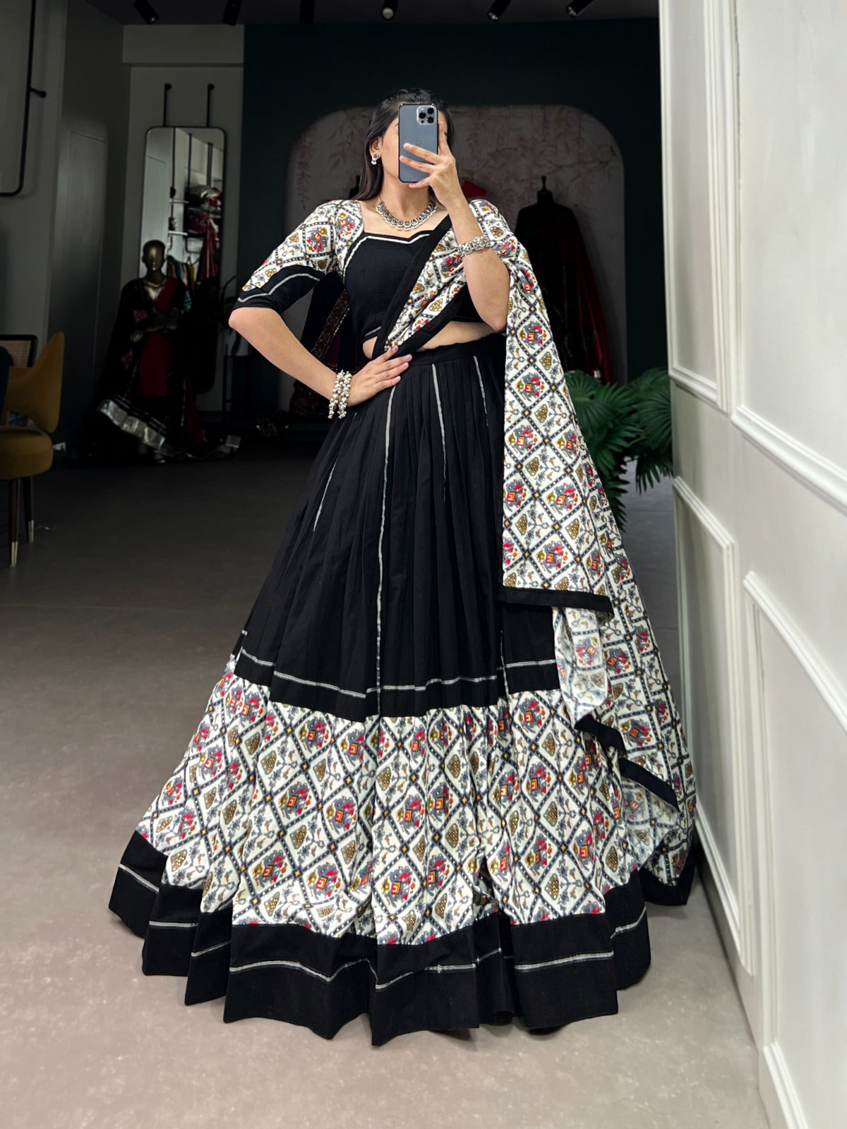PURE COTTON LEHENGA