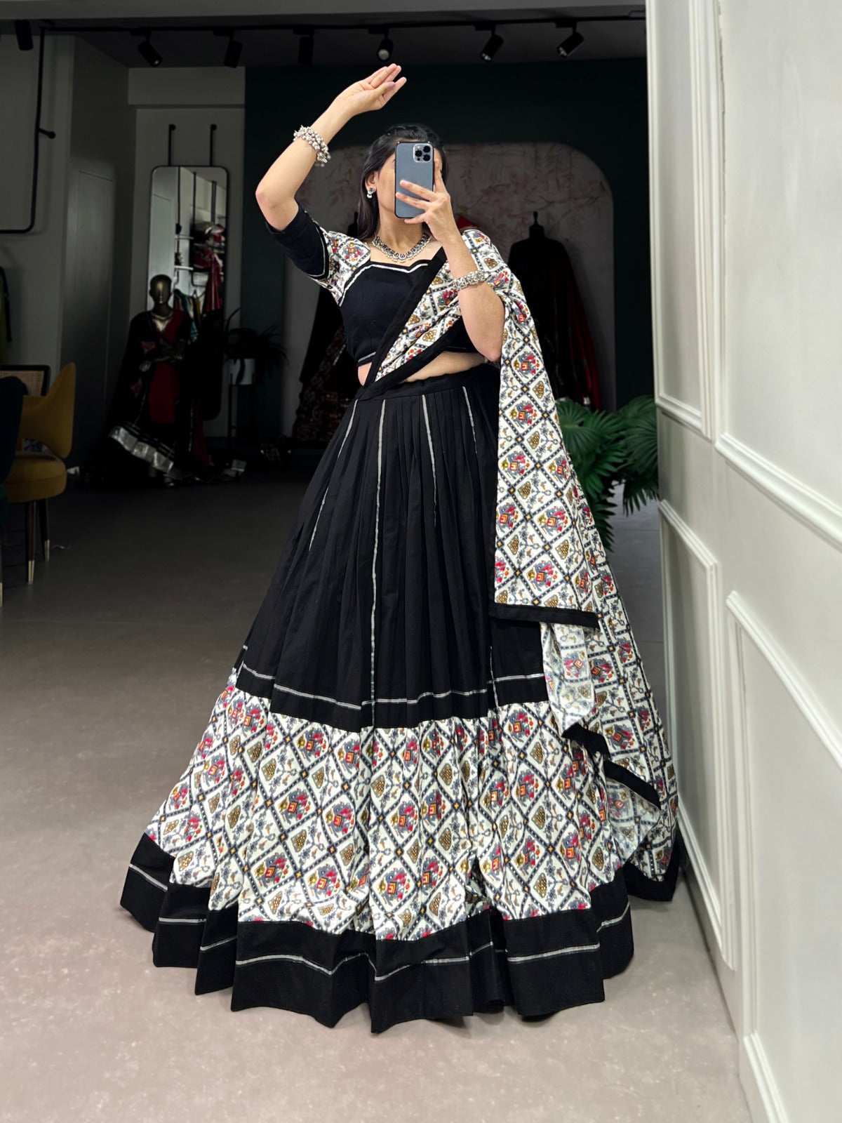 PURE COTTON LEHENGA