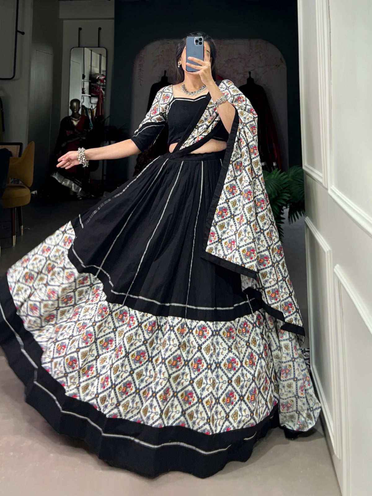 PURE COTTON LEHENGA