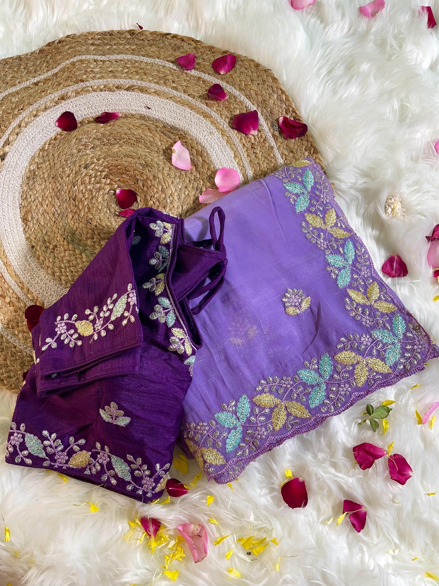 Beautiful Soft Crunchy Silk with Shining Saree