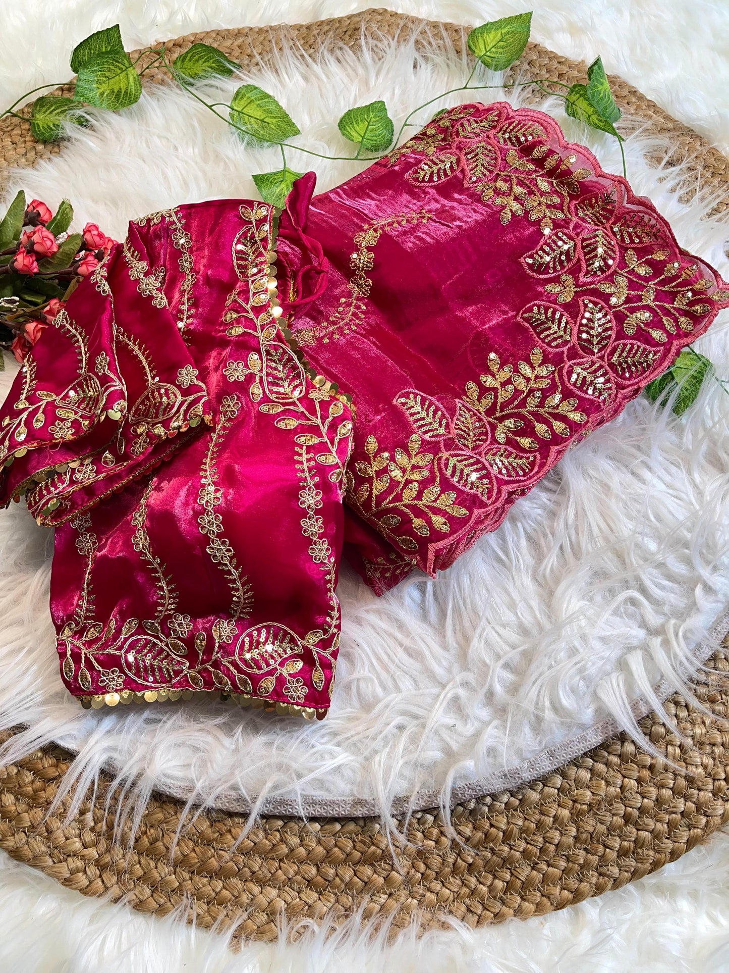 Pure Zimmy Choo Silk With Embroidery Work Saree