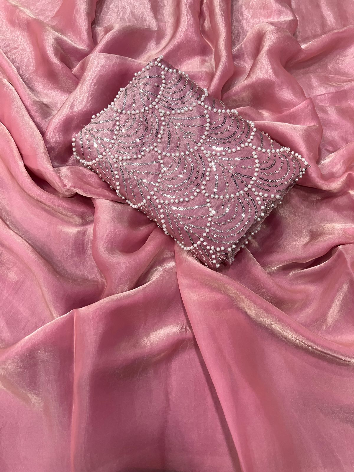 Space Soft Silk Saree