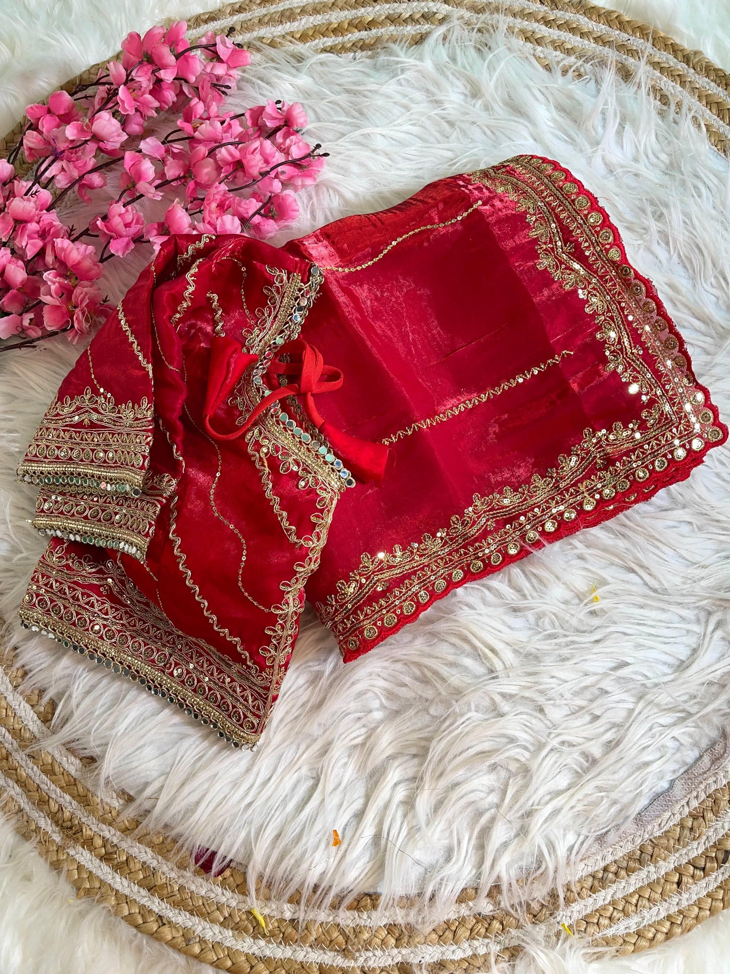 Soft Zimmy Choo Silk With Heavy Border Saree