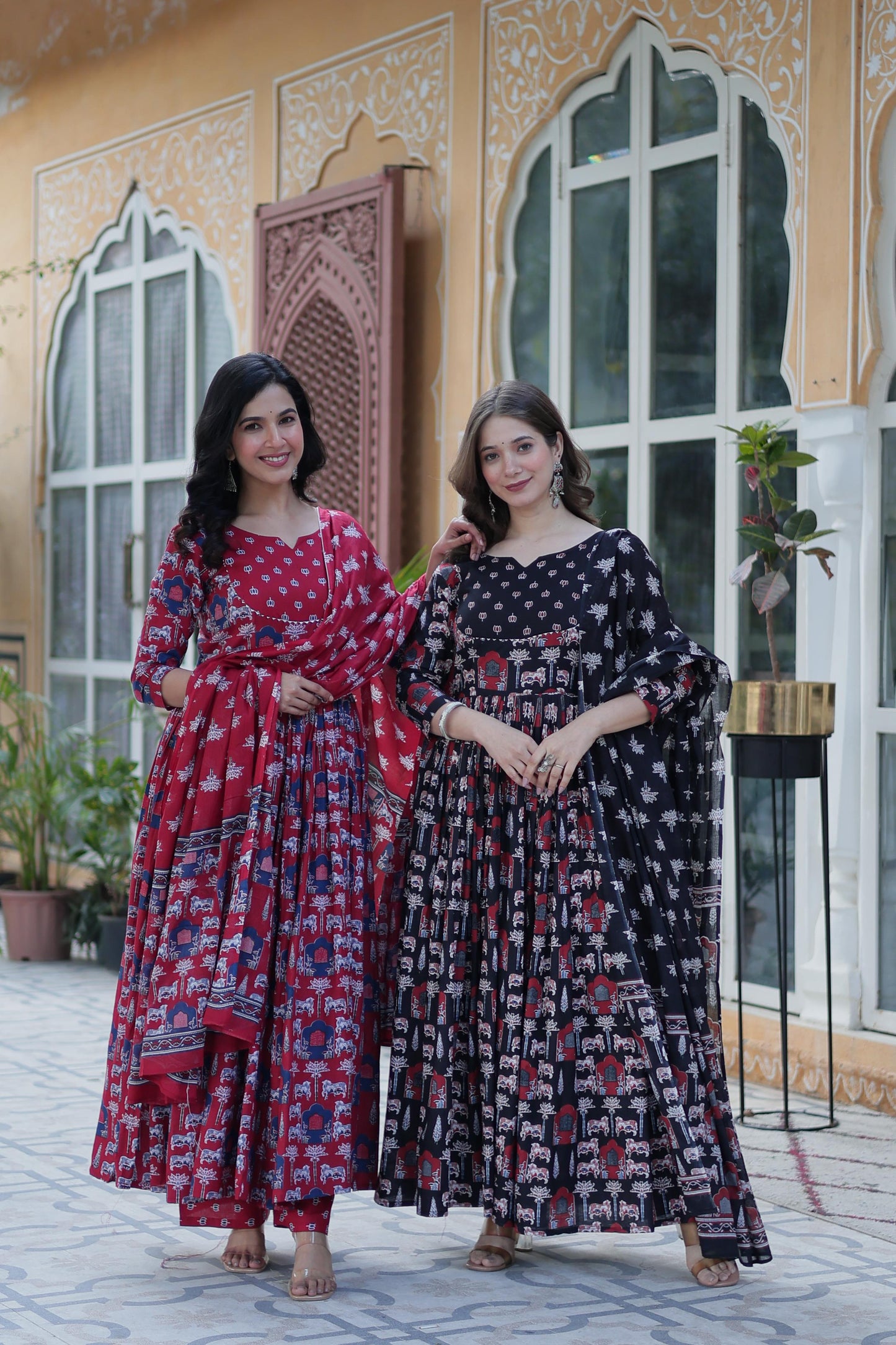 Pure Cotton 3pc Kurta Set