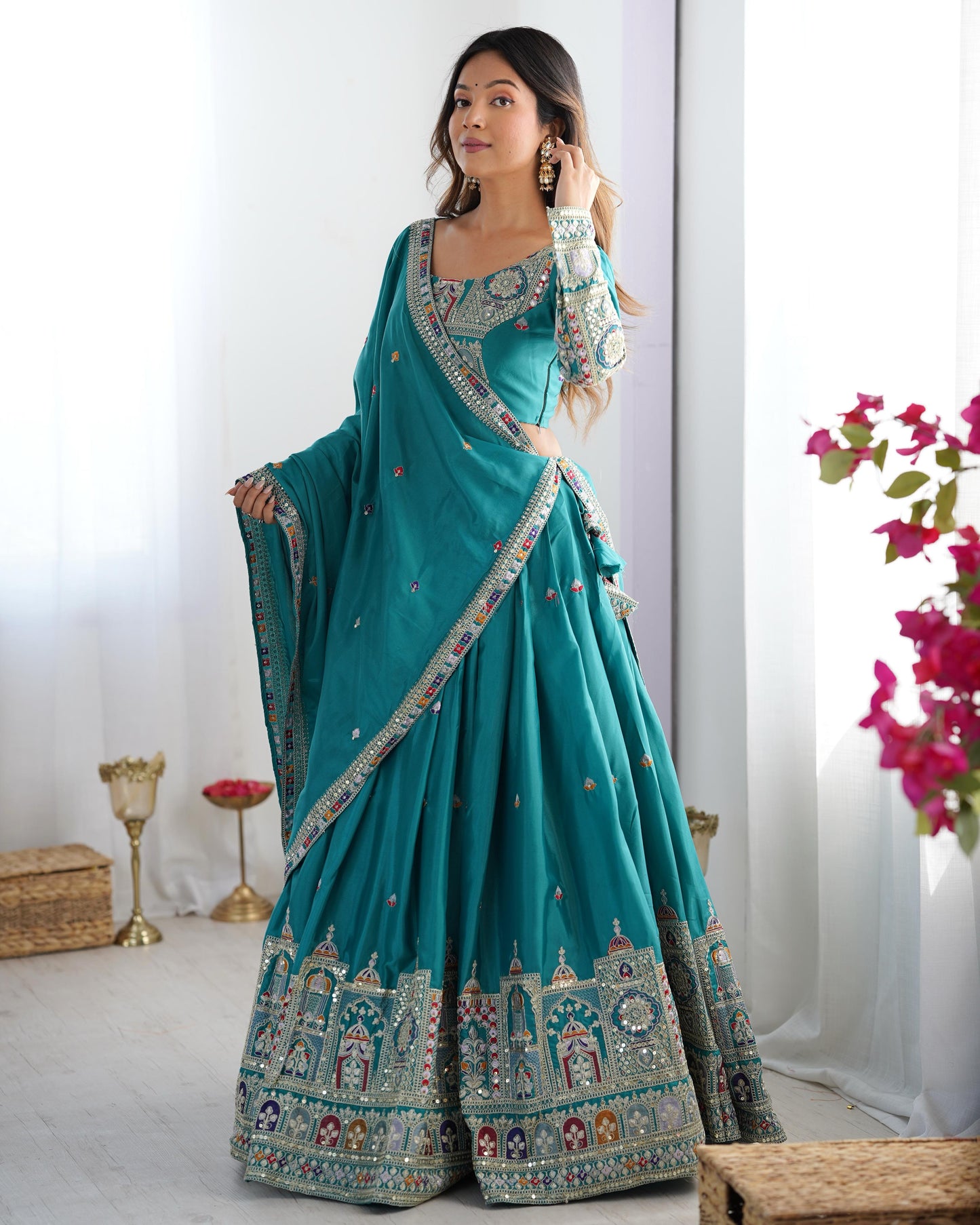 Premium Real Modeling Series – Lehengha Set