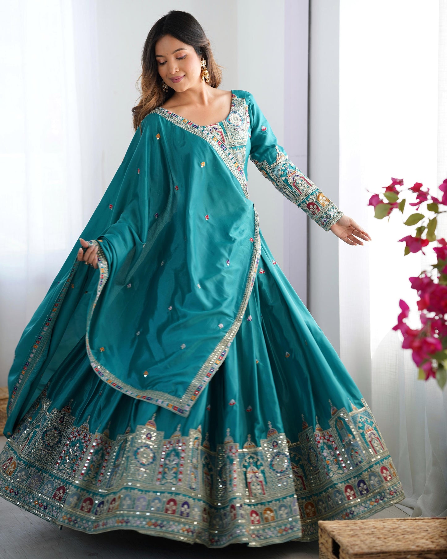 Premium Real Modeling Series – Lehengha Set