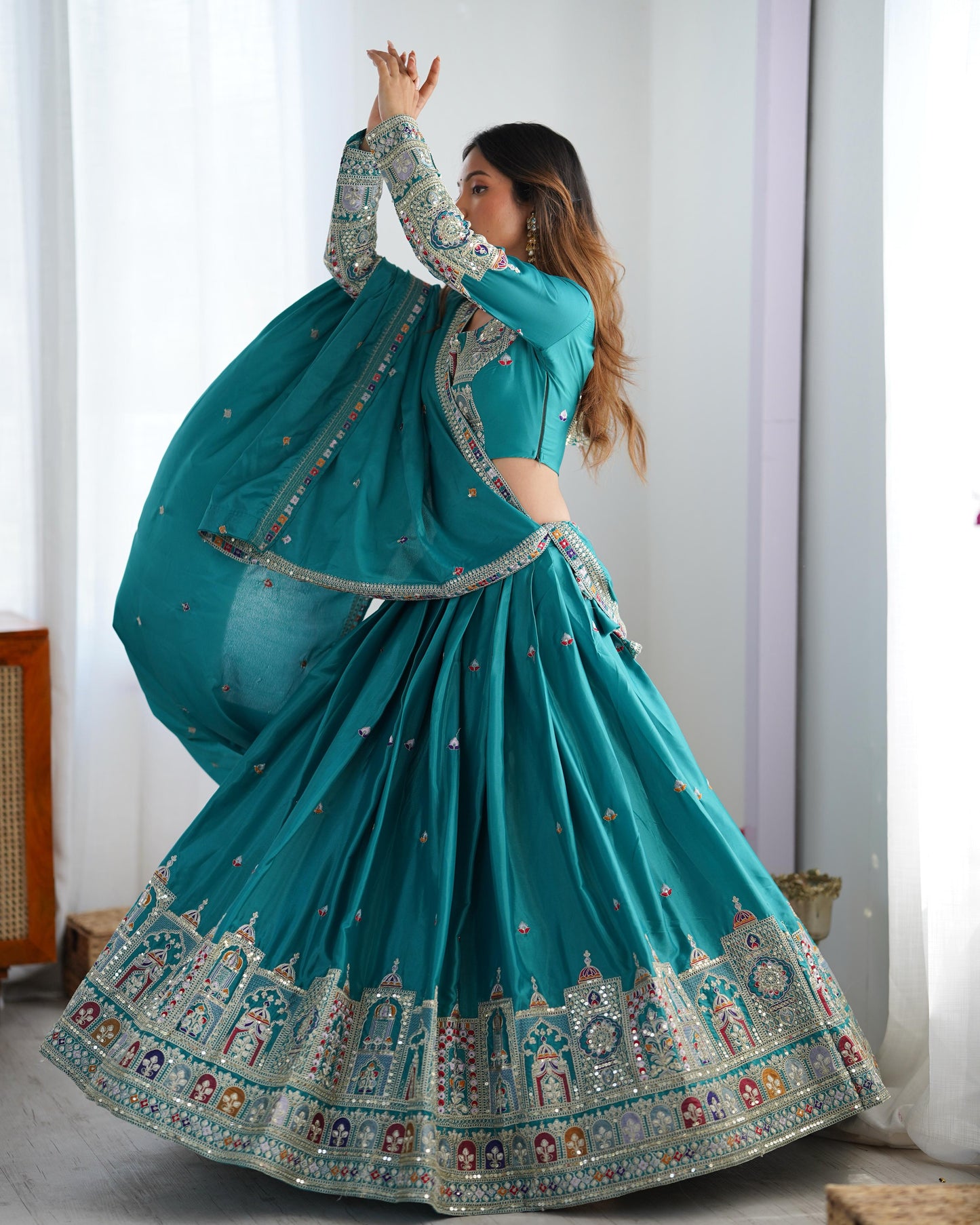 Premium Real Modeling Series – Lehengha Set