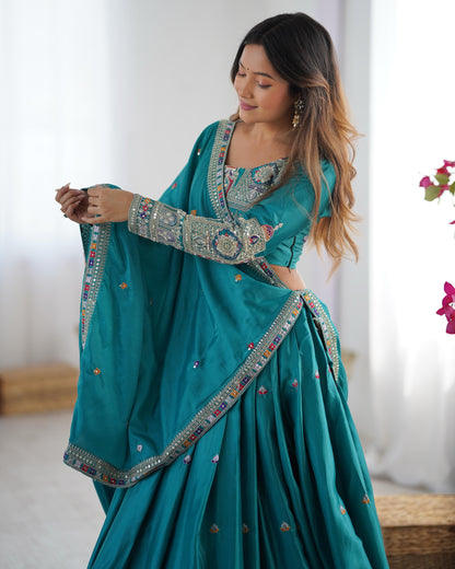 Premium Real Modeling Series – Lehengha Set