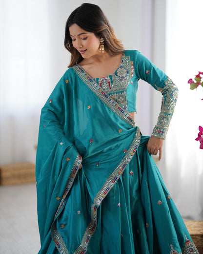 Premium Real Modeling Series – Lehengha Set