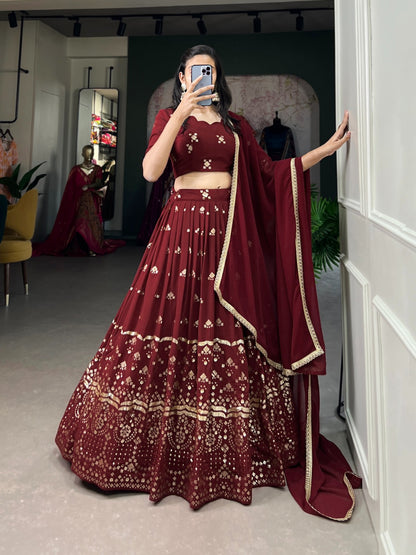 EMBROIDERE LEHENGA