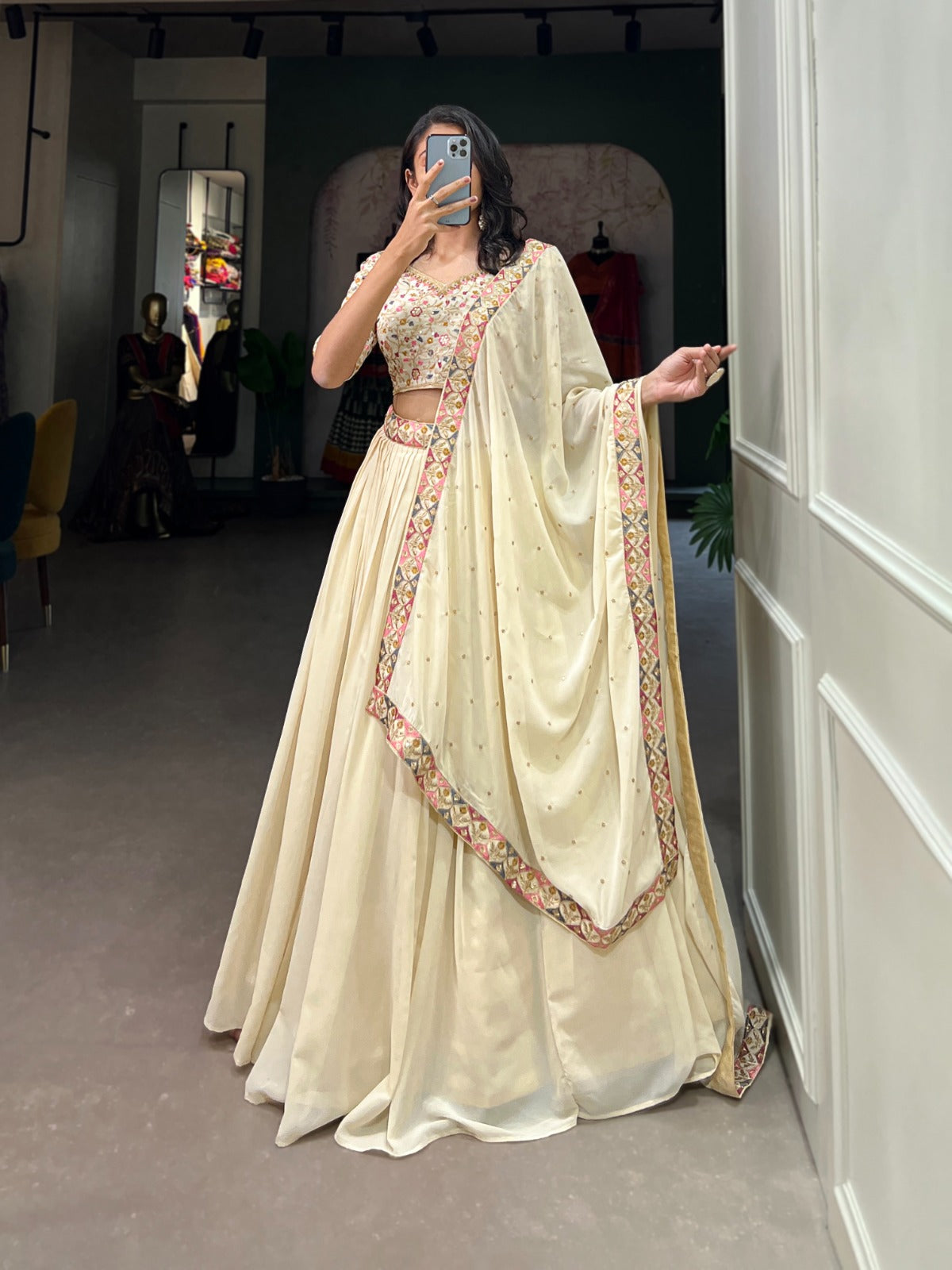 VICHITRA SILK LEHENGA