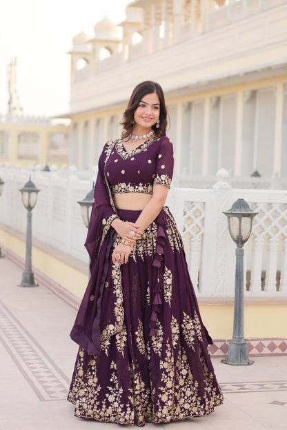 RICH SEQUINS LEHENGA