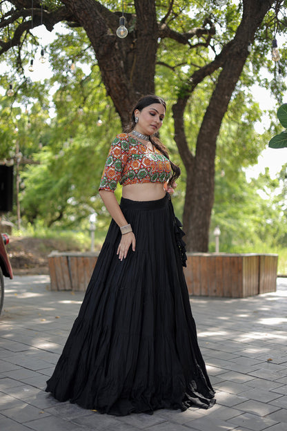 STANDARD FRILL LEHENGA