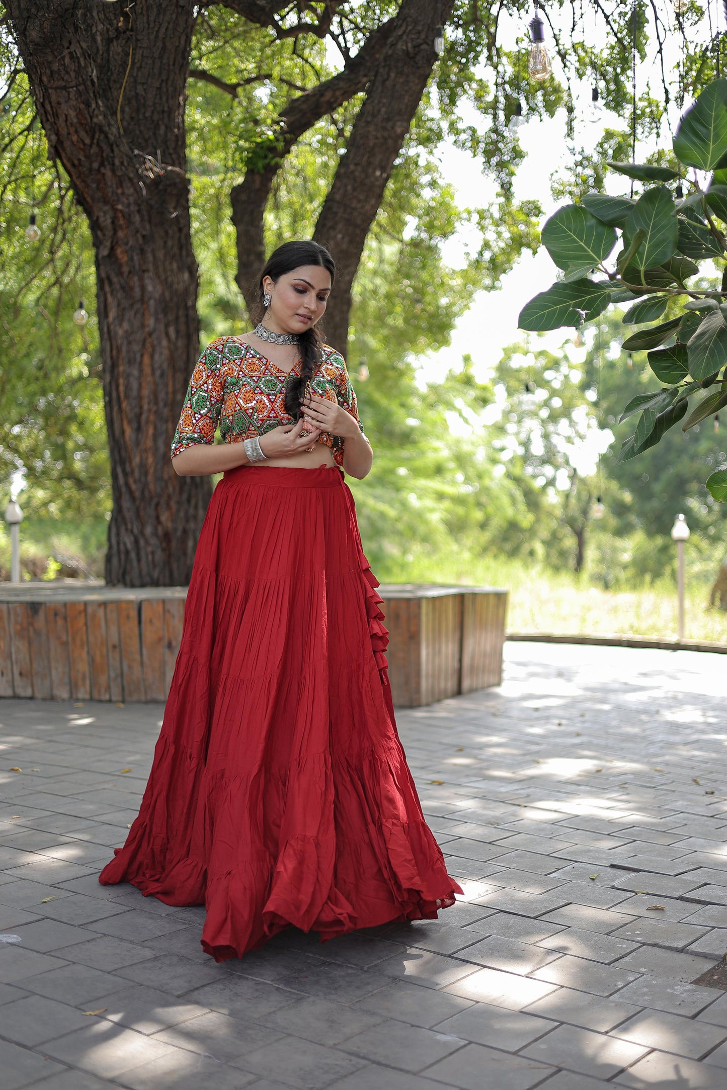 STANDARD FRILL LEHENGA