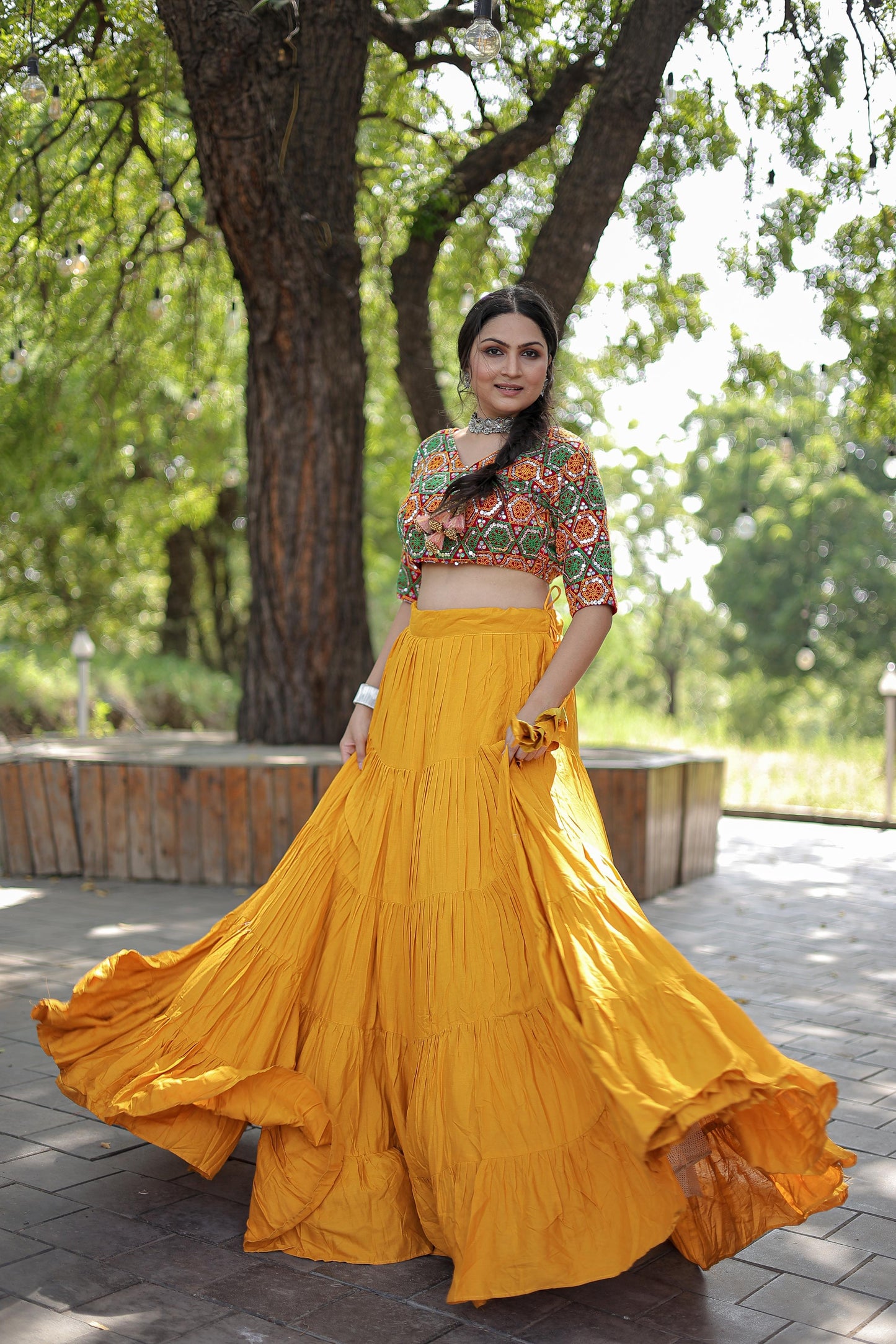 STANDARD FRILL LEHENGA