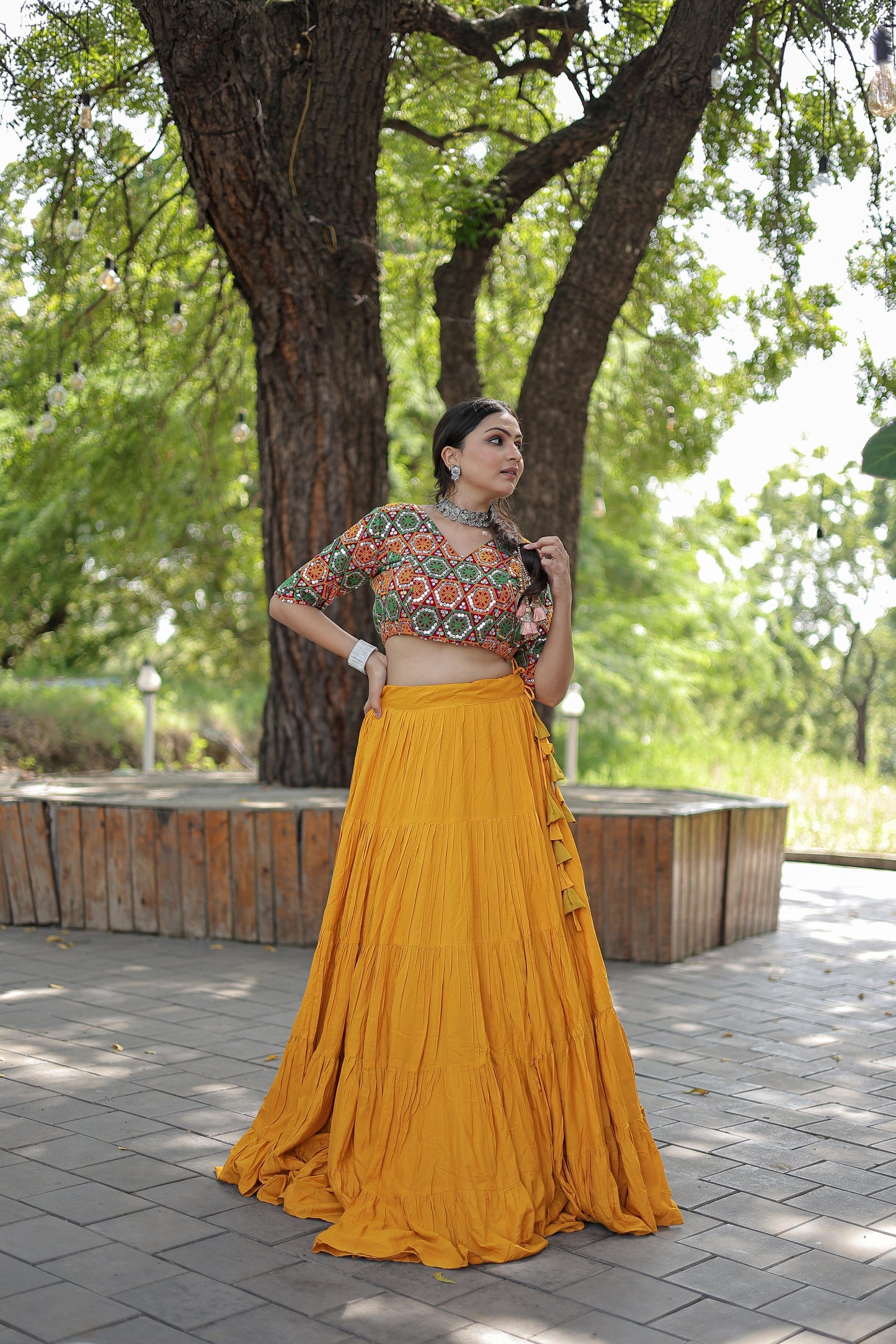 STANDARD FRILL LEHENGA