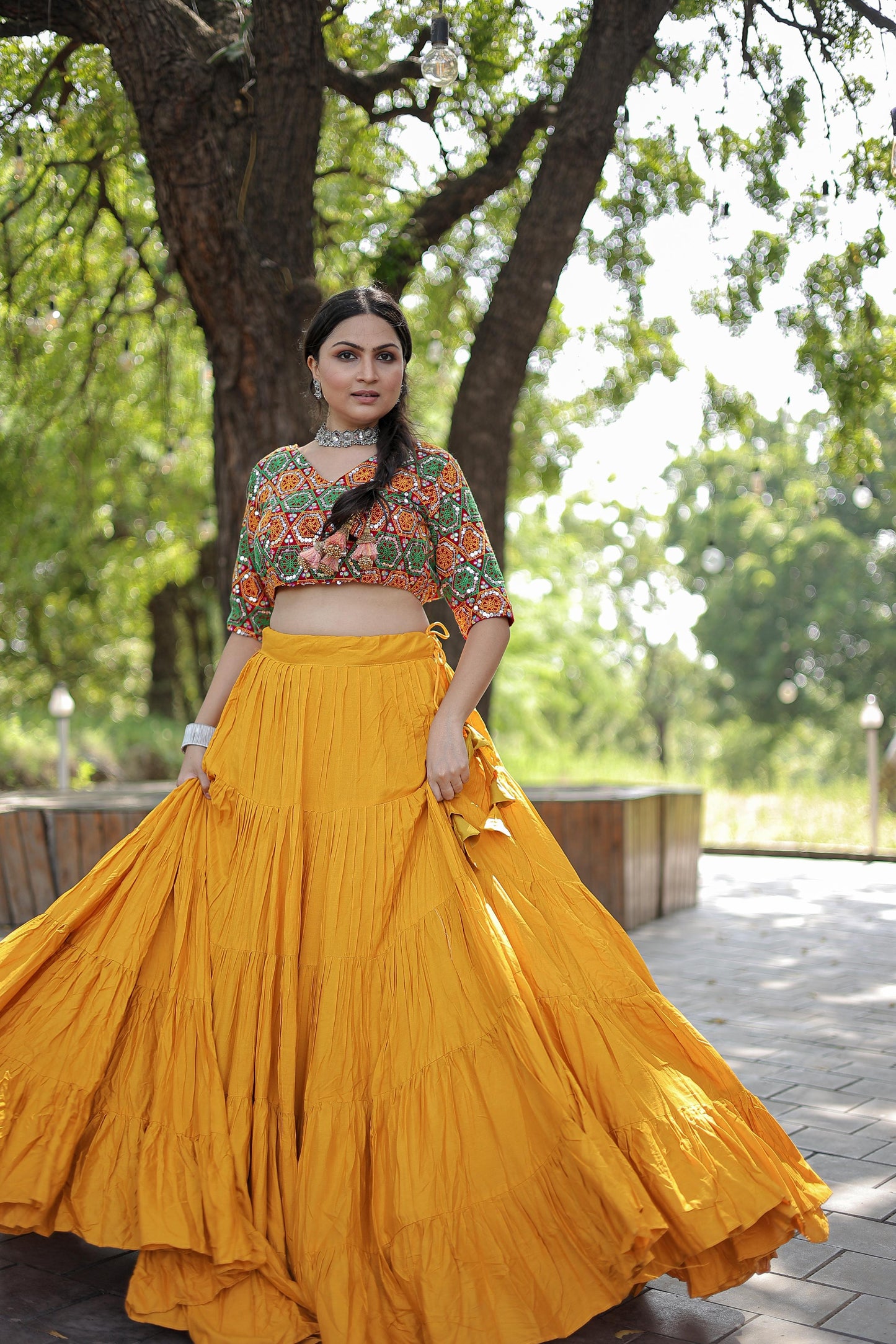 STANDARD FRILL LEHENGA