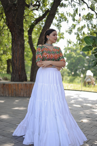 STANDARD FRILL LEHENGA