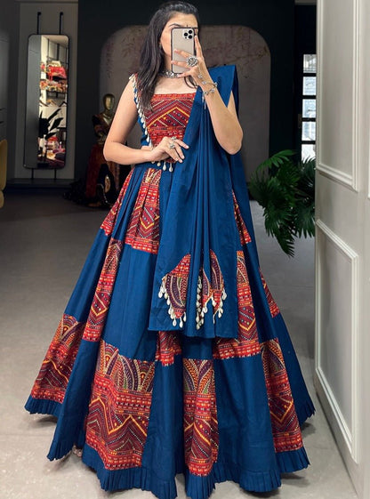 FESTIVE COTTON LEHENGA