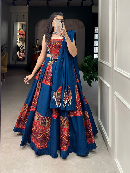 FESTIVE COTTON LEHENGA