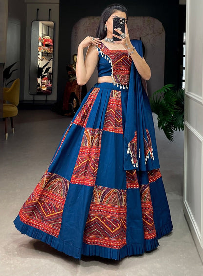 FESTIVE COTTON LEHENGA