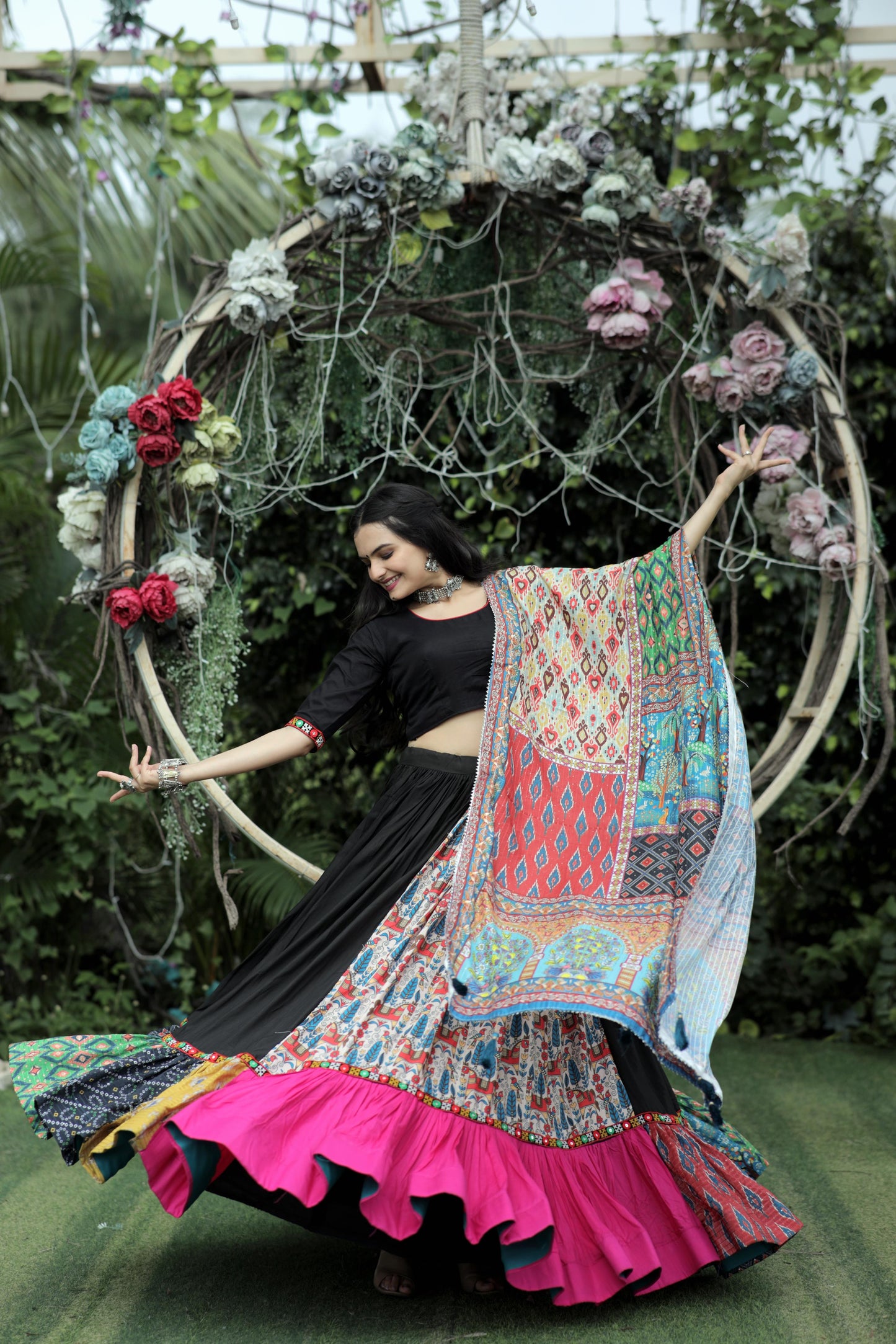 ETHNIC THREADS LEHENGA