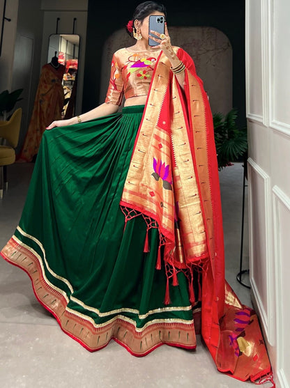 VICHITRA SILK LEHENGA