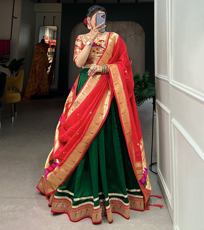 VICHITRA SILK LEHENGA