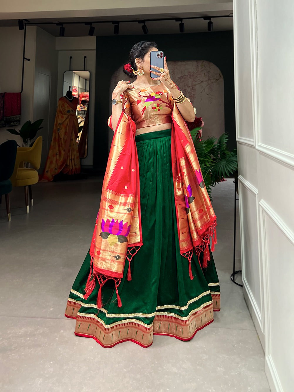 VICHITRA SILK LEHENGA