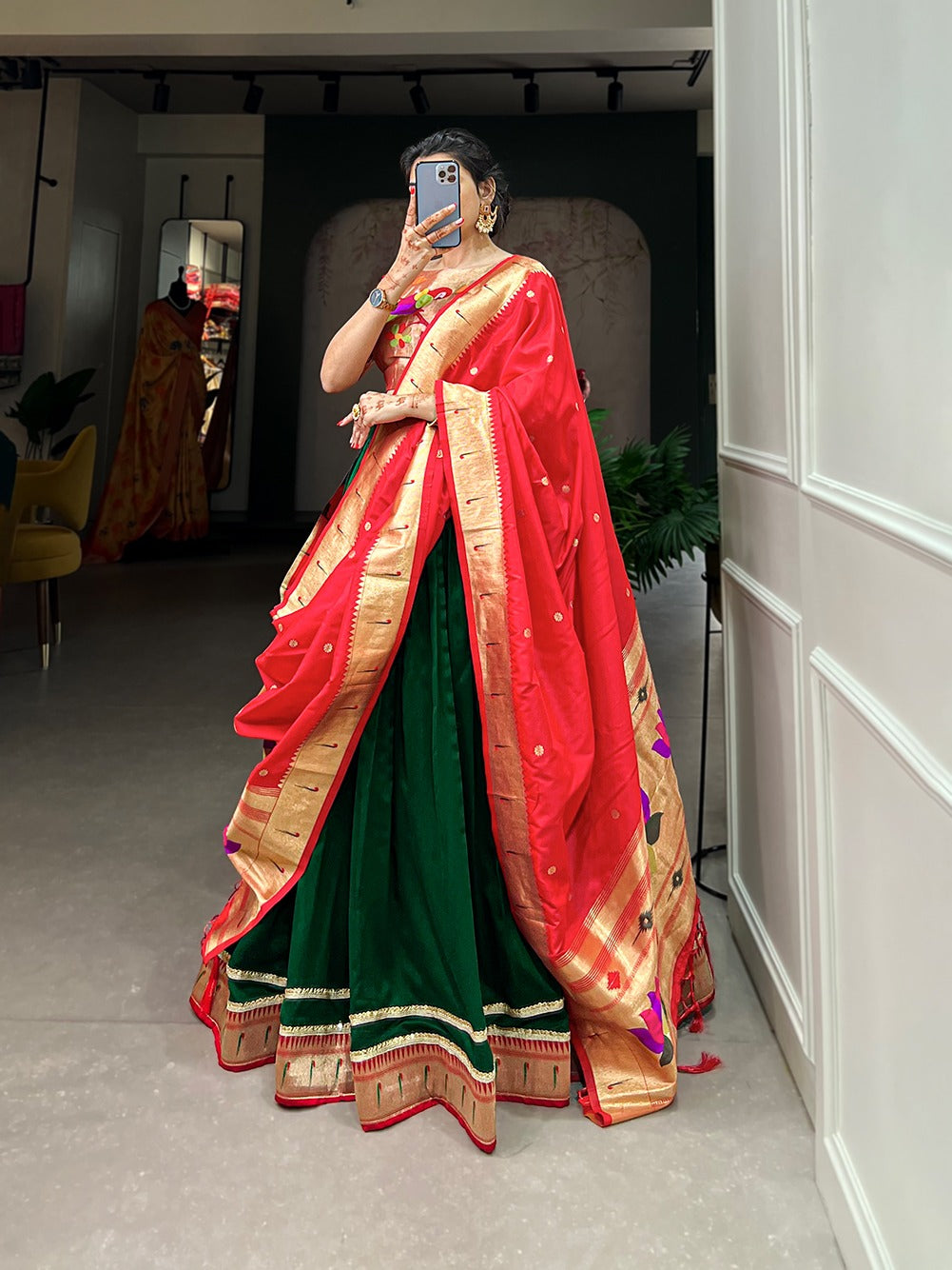 VICHITRA SILK LEHENGA