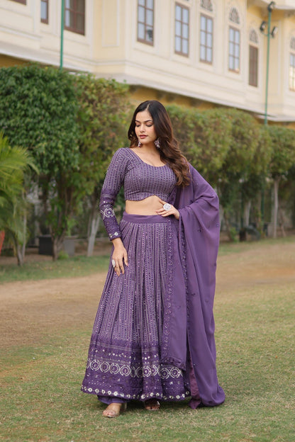 SHIMMER SHINE LEHENGA