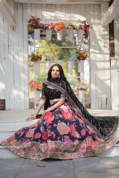 DIGITAL PRINTED LEHENGA