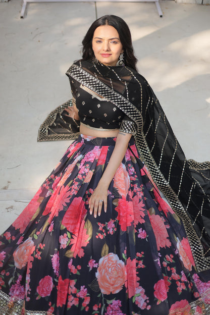 DIGITAL PRINTED LEHENGA