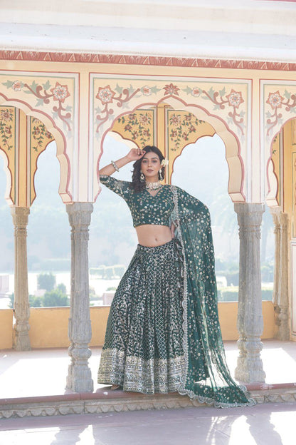 SEQUINE LUXE LEHENGA