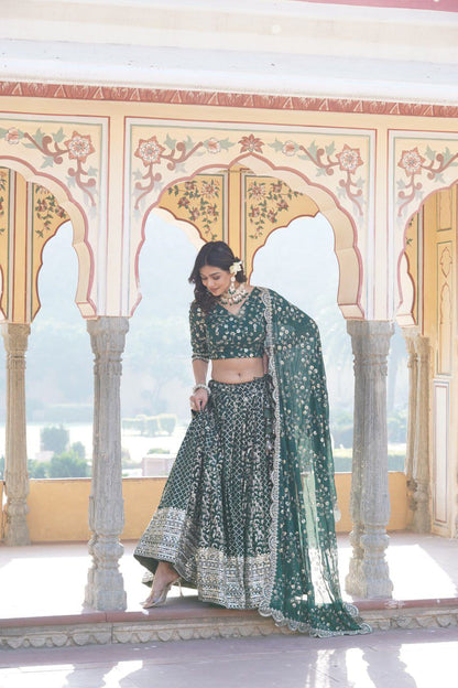 SEQUINE LUXE LEHENGA