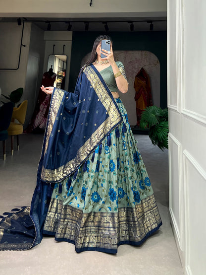 KALAMKARI PRINTED LEHENGA