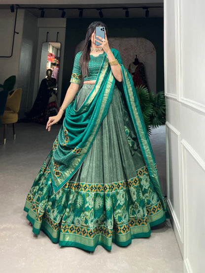 ETHEREAL  BLOSSOM LEHENGA