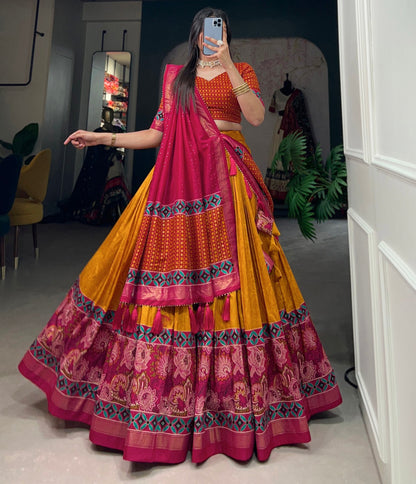 ETHEREAL  BLOSSOM LEHENGA