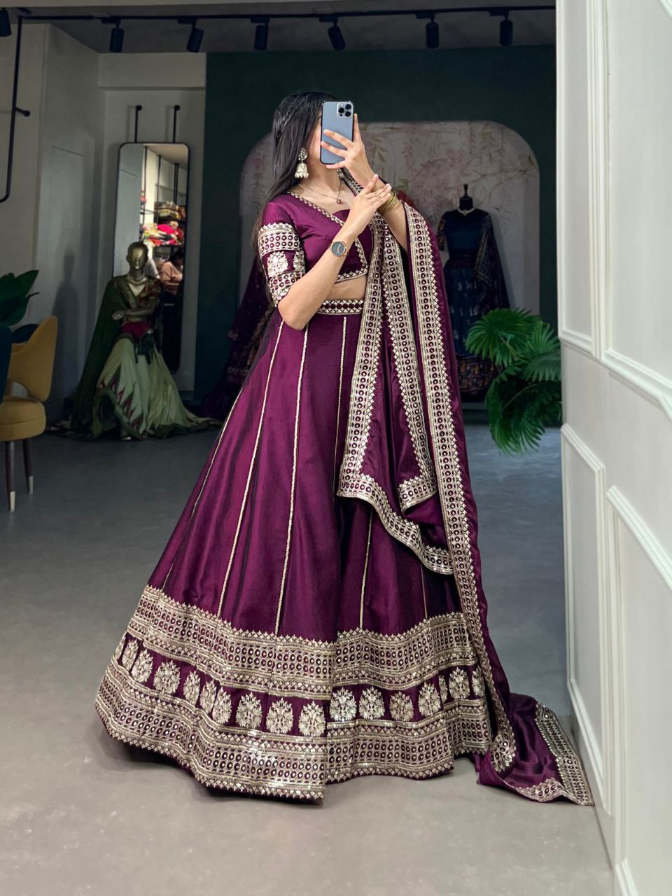 RANGOLI SILK LEHENGA