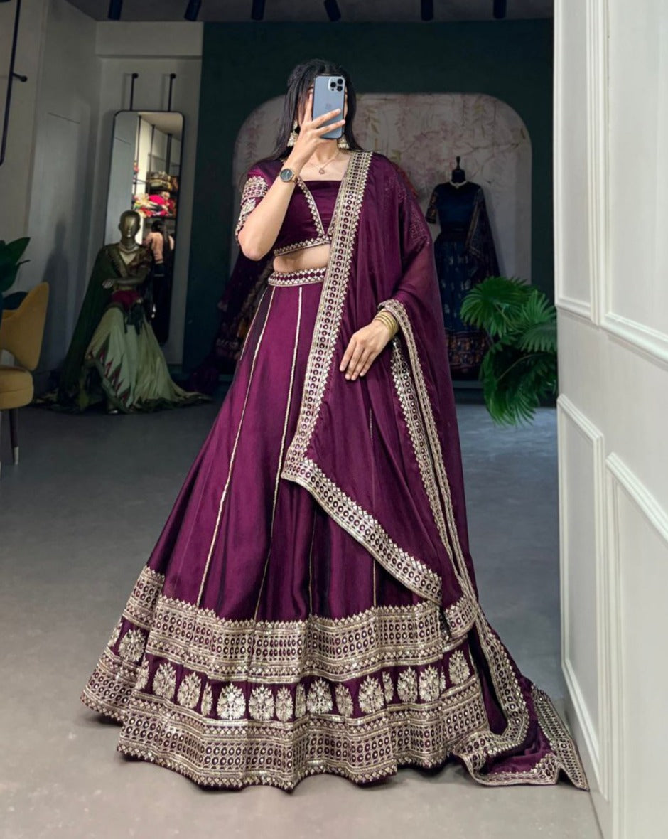 RANGOLI SILK LEHENGA