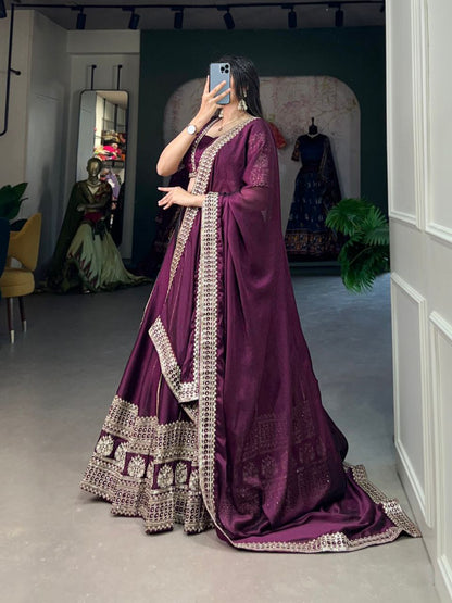 RANGOLI SILK LEHENGA